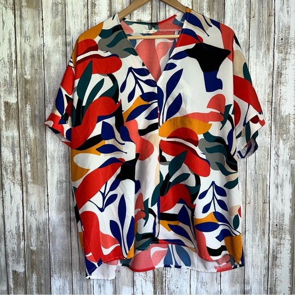 Jodifl Havana Abstract Floral Blouse - Picture 2 of 5
